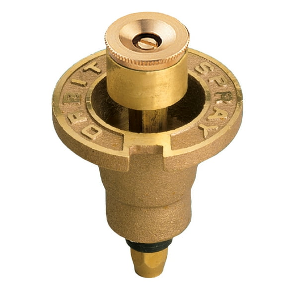 Orbit 3 Pack Quarter Spray Pattern All Brass Pop-Up Sprinkler Head