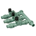 thumbnail image 1 of Orbit 3-Valve Heavy-Duty Pre-Assembled Valve Manifold for Poly Pipe, 5 lbs., 1 of 5
