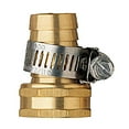thumbnail image 1 of Orbit 5/8" Garden & Water Hose Female Repair Mender & Clamps, Aluminum - 56183, 1 of 2