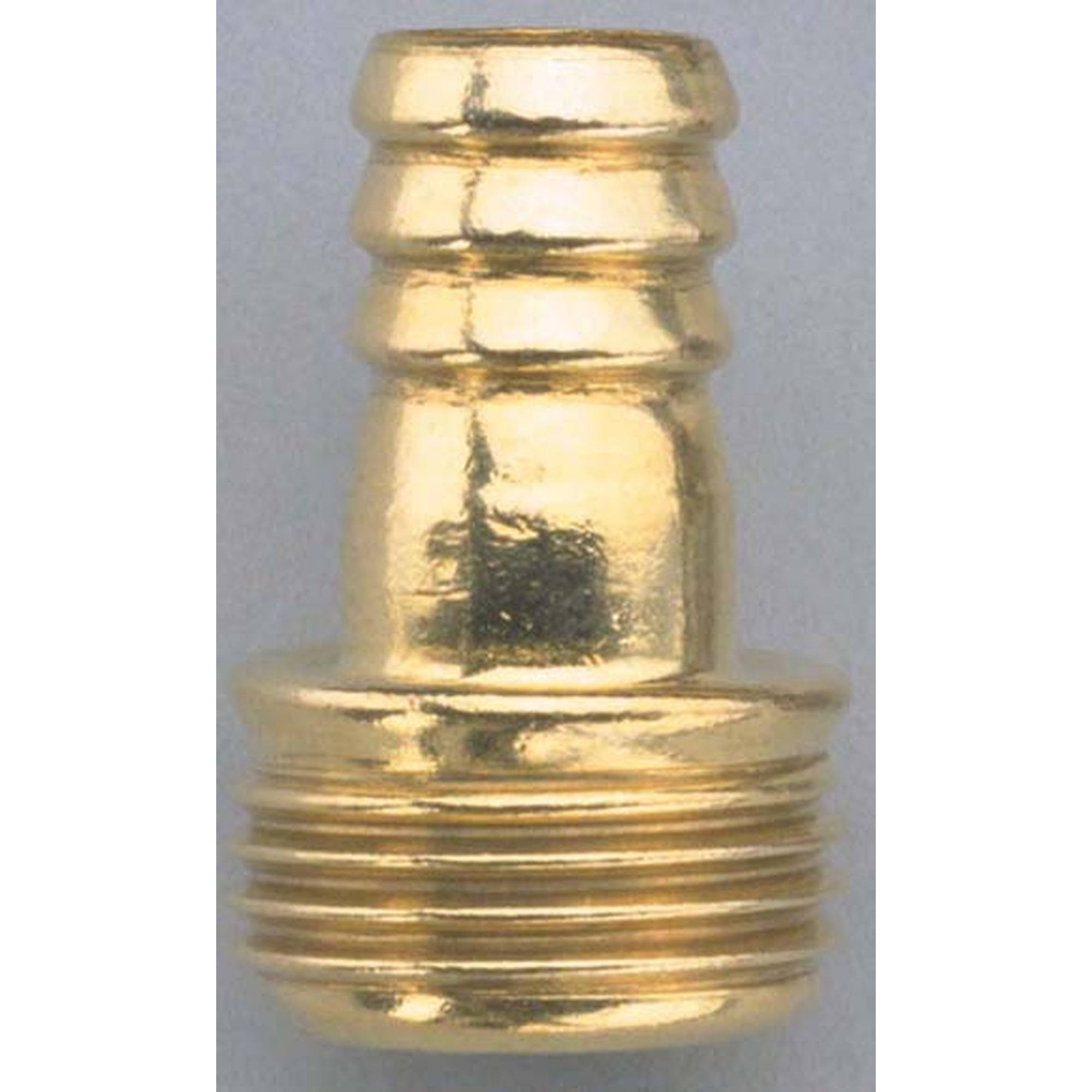 Orbit 5/8 in. Brass/Stainless Steel Threaded Double Male Hose Mender