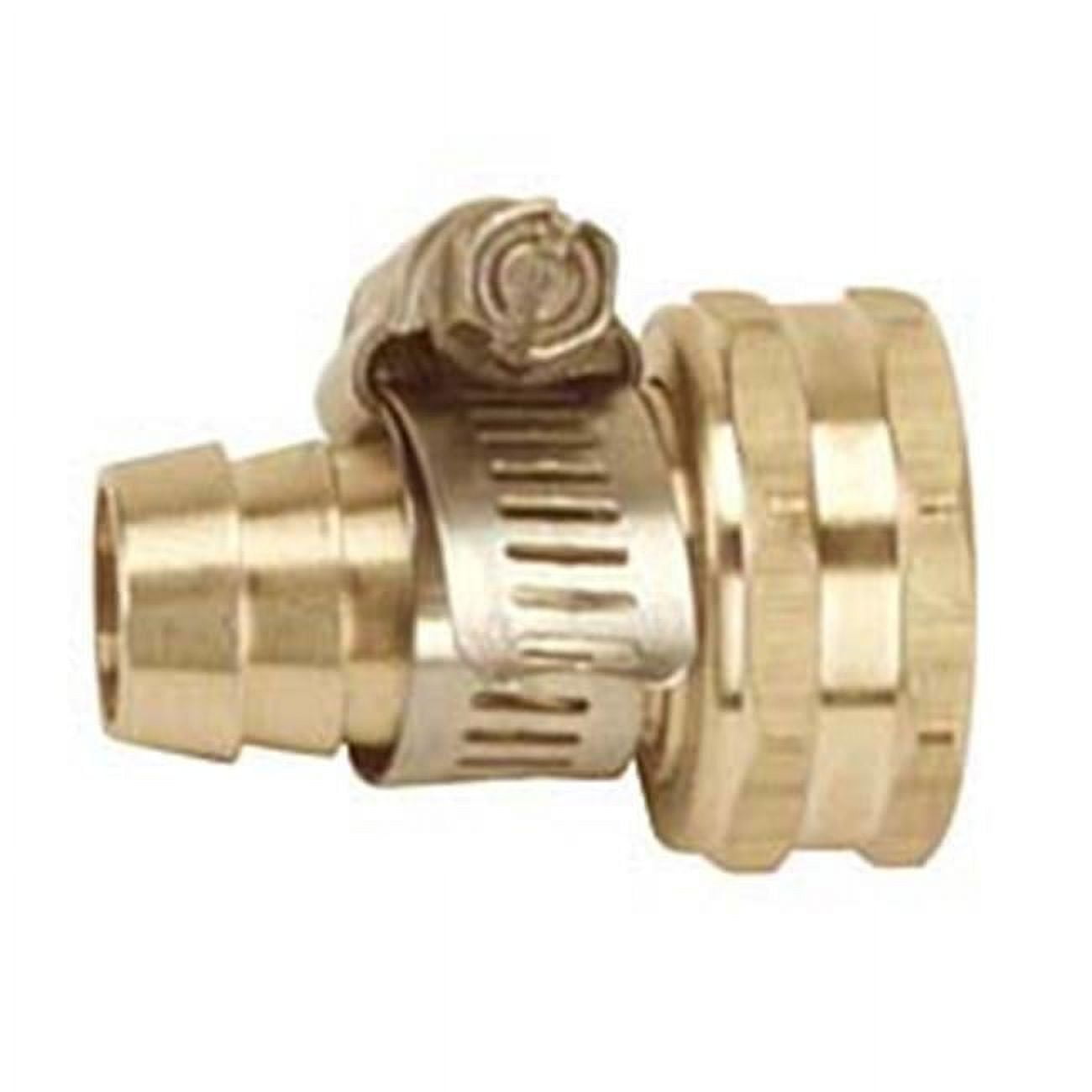 Orbit 5/8 in. Brass/Stainless Steel Threaded Female Hose Mender