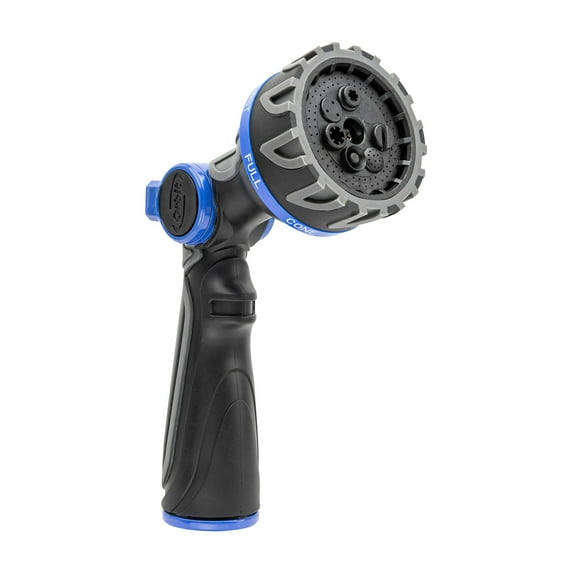 Q Series 7-Pattern Metal Thumb Control Nozzle