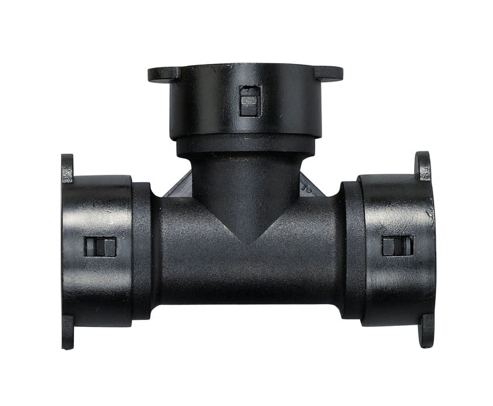 Orbit 5pk 1/2" DripLock Drip System Tubing Tee, Dripping Tube Fittings - 65452