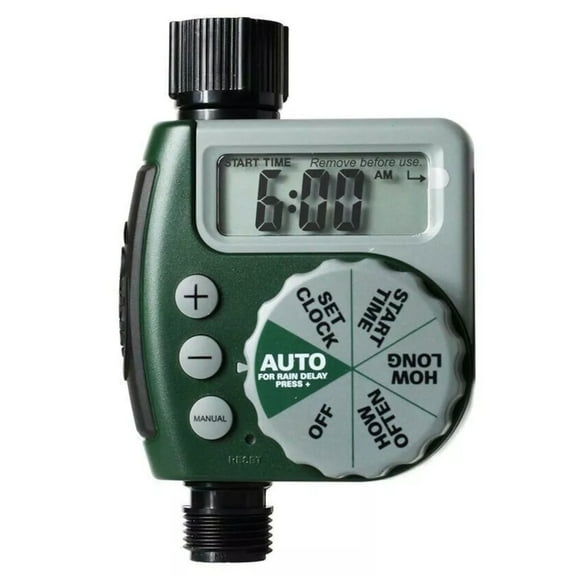 Orbit 62061Z One Dial Garden Hose Digital Water Timer, Lawn Yard Faucet Watering