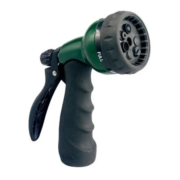 Orbit 7 Pattern Zinc Garden Hose Nozzle With Comfort Grip For Yard Watering