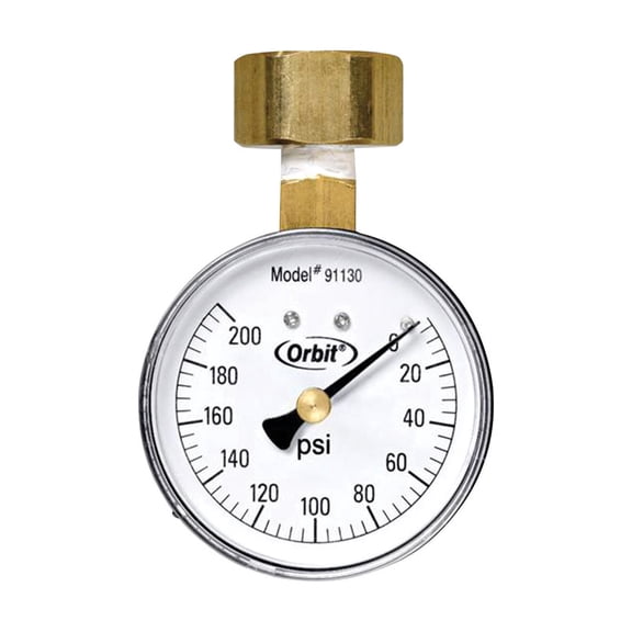 Orbit 91130 Pound Pressure Gauge