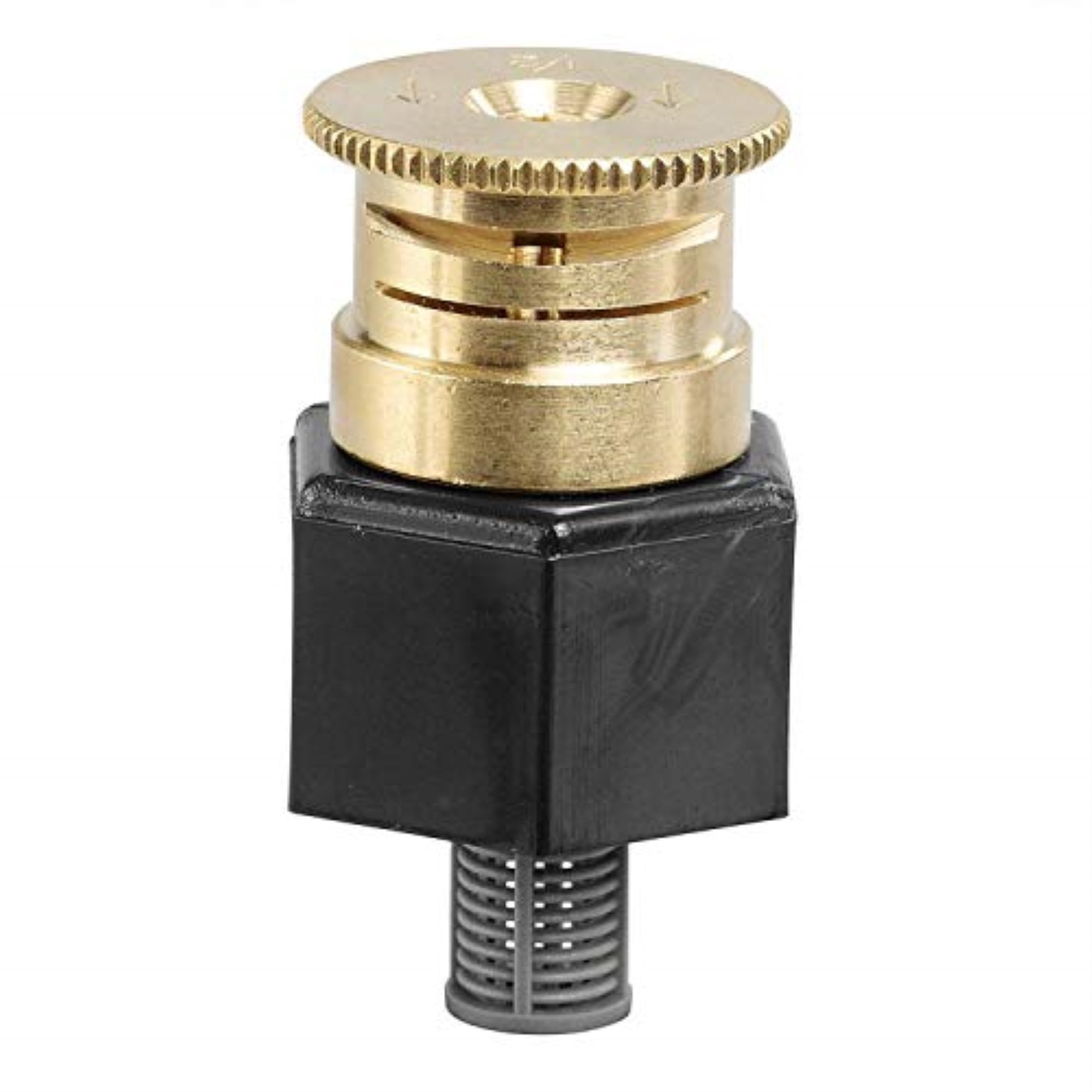 Orbit Adjustable Pattern Brass Irrigation Shrub Head Sprinkler, 15