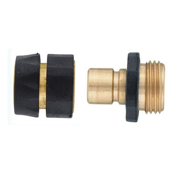 Orbit Aluminum Garden Hose Quick Connect - Water Hoses Quik Connector, Release