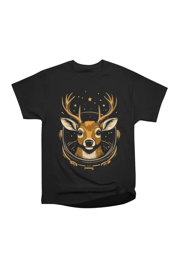 Orbit Antlers T-Shirt Tee Gift For Him Merch For Her Apparel For Friend