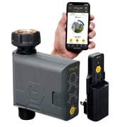 Orbit B-hyve Smart 1-Outlet Hose Faucet Sprinkler Timer with B-hyve Smart Gen 2 Wi-Fi Hub