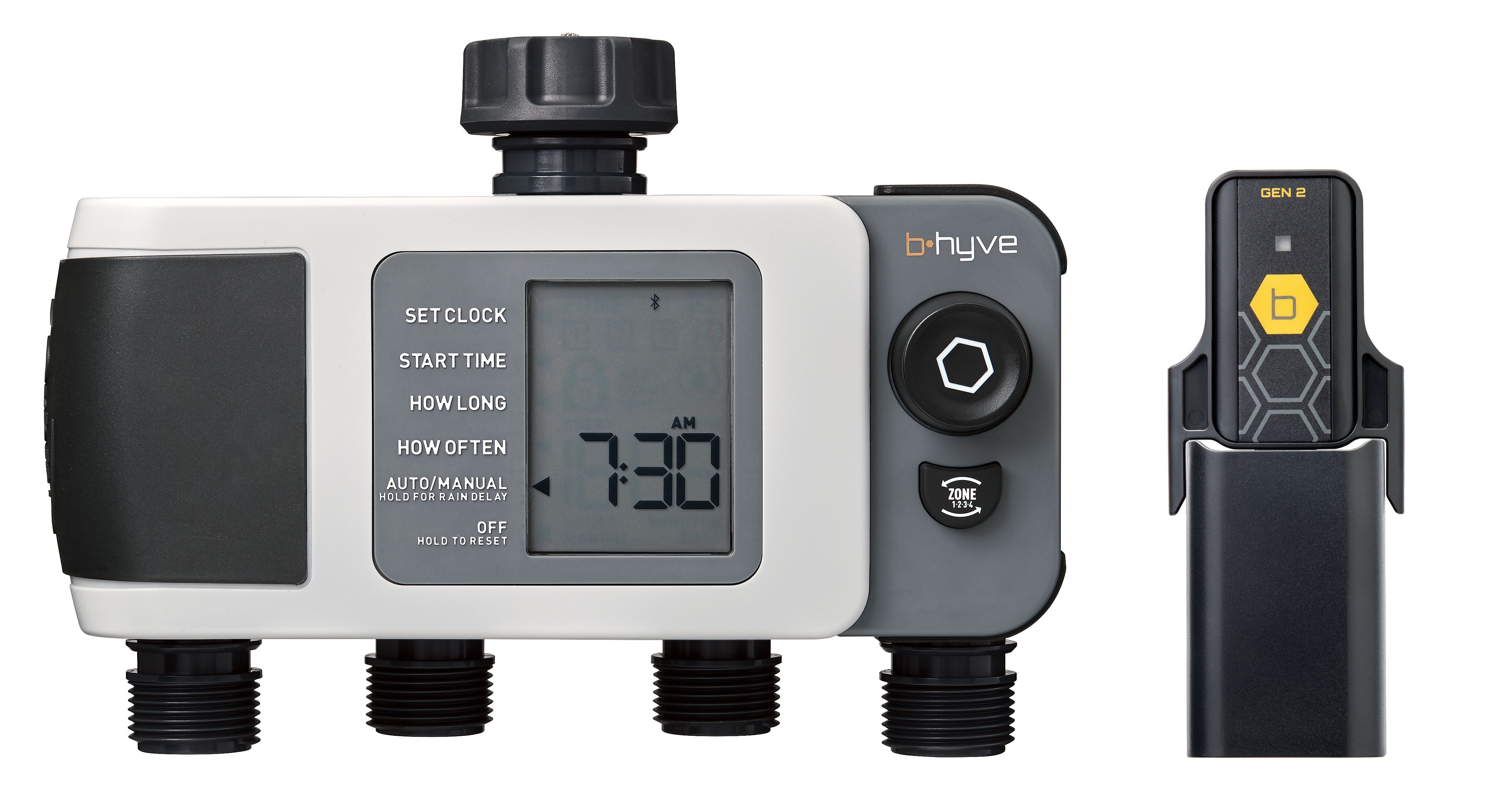 Orbit Bhyve XD 4Outlet Sprinkler Timer with Gen 2 WiFi Hub for