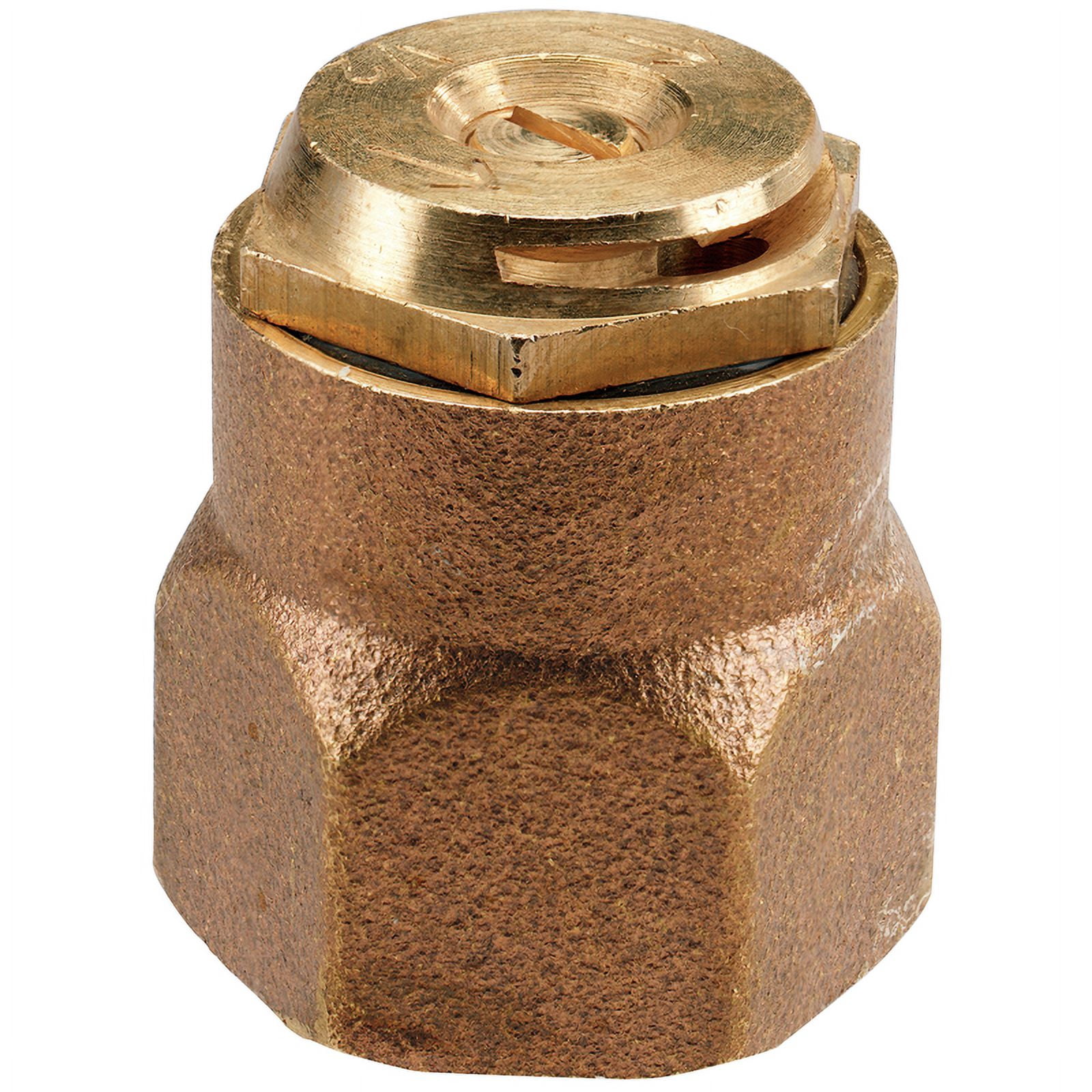 Orbit Brass 180 Degree Half Spray Pattern Shrub & Plant Water Sprinkler ...