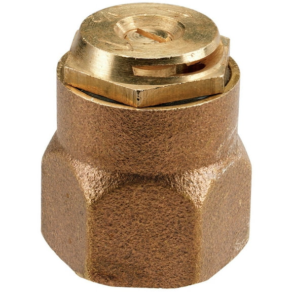 Orbit Brass 180 Degree Half Spray Pattern Shrub & Plant Water Sprinkler, 54031