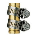 thumbnail image 1 of Orbit Brass 5/8" Water Hose Repair - Lawn, Garden Hoses Mender w/ Clamps, 58137N, 1 of 1