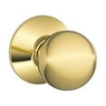 thumbnail image 1 of Orbit Bright Brass Commercial Keyless Passage Knob, 1 of 1