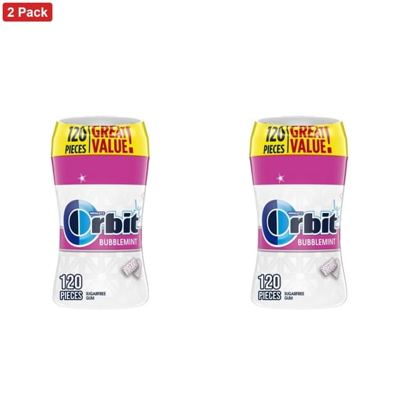 Orbit Bubblemint Sugar Free Gum - 120ct