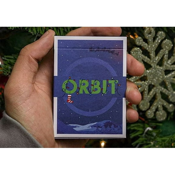 Orbit Christmas Playing Cards