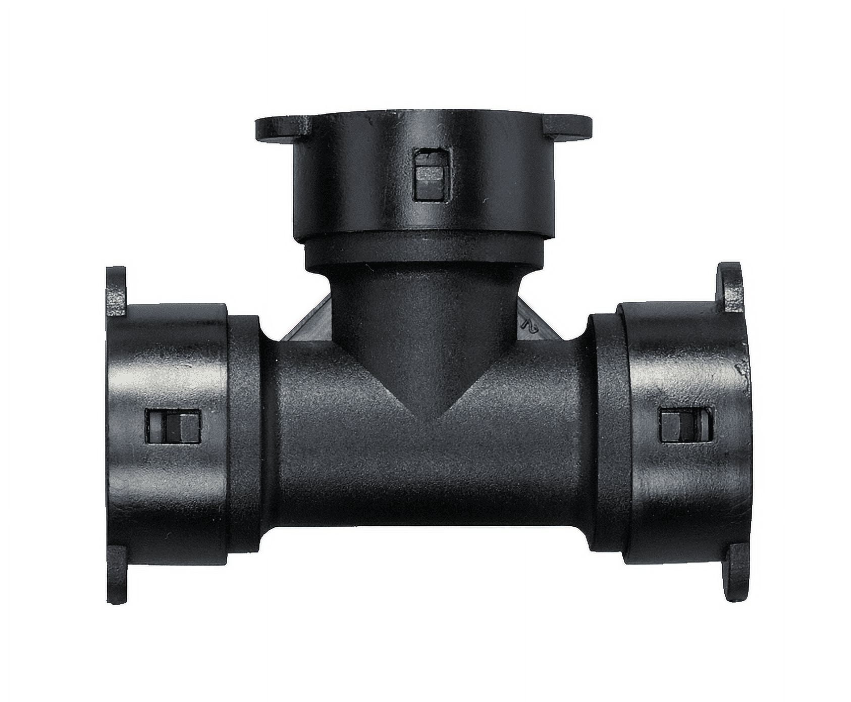 Orbit DripLock 1/2" Drip Irrigation Tubing Tee, Dripper Tube Fittings - 67452