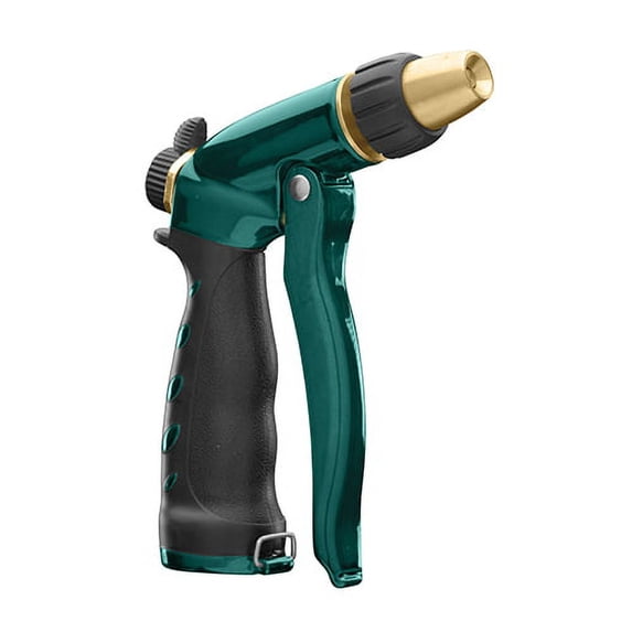 Orbit Front Trigger Adjustable Spray Hose-End Watering Nozzle, Green - 56777