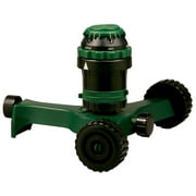 Orbit H20-6 Gear Driven Sprinkler on Wheeled Base for Lawn Watering - 58572N
