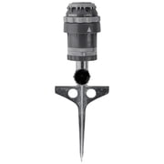Orbit H2O-6 Gear-Drive Outdoor Hose Watering Sprinkler on Metal T Spike