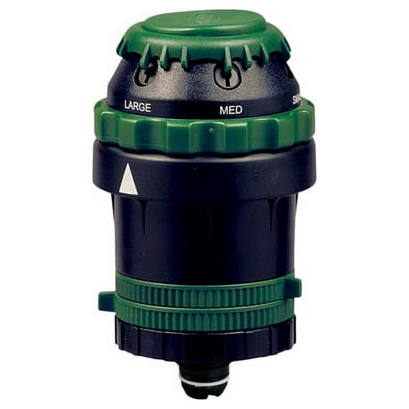 Orbit H2O-6 Gear Driven Lawn Watering Sprinkler, Hose End Rotor Sprayer - 58565N