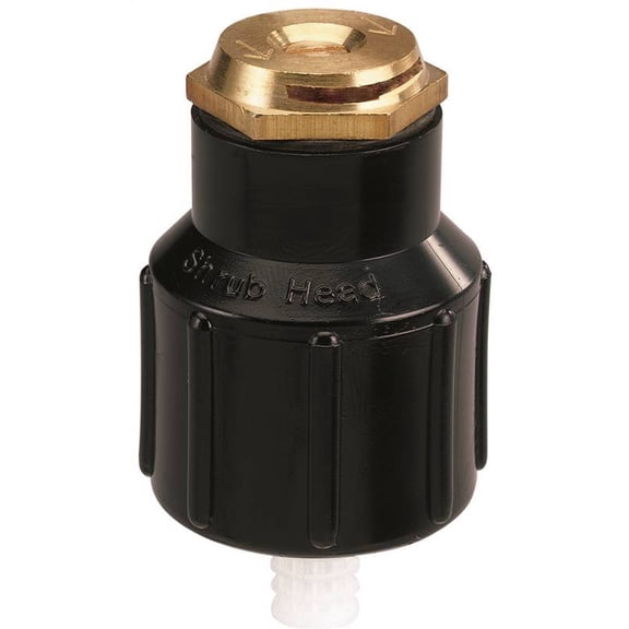 ORBIT IRRIGATION PRODUCTS INC Underground Sprinkler Shrub Head, Brass Nozzle, Half-Circle, 1/2-In. FT 54039D