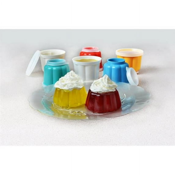 Orbit Home AP-HM04529 Assorted Color Jelly Molds, Set of 6
