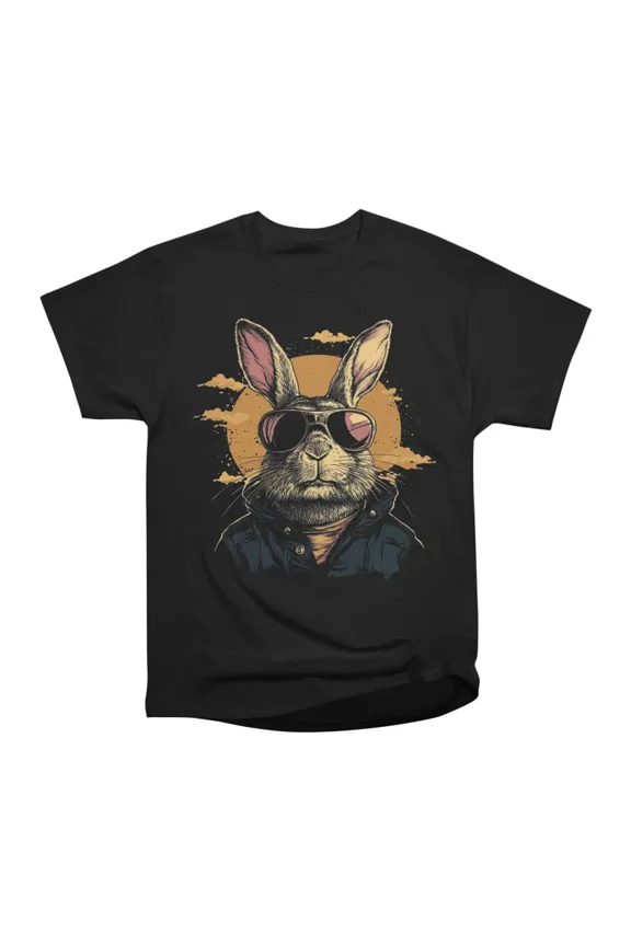Orbit Hopper Rad Bunny T-Shirt Tee Gift For Him Merch For Her Apparel For Friend