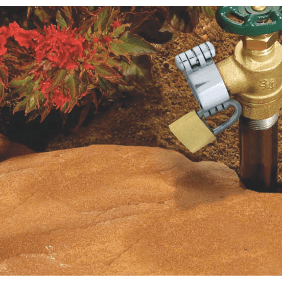 Orbit Hose Bibb Lock - Pack of 6 Garden & Landscape Use, Standard Connection