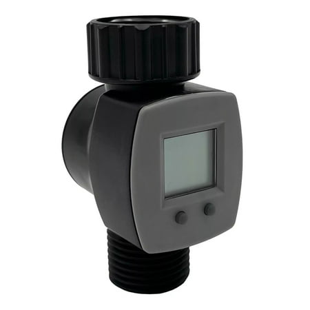 Orbit Hose End Water Flow Meter Black