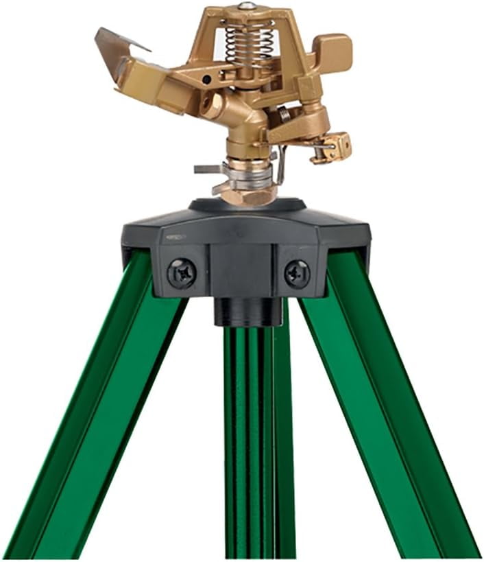 Orbit Zinc Adjustable Impact Tripod Watering Sprinkler