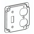 thumbnail image 1 of Orbit Industries 570200345 4 x 0.5 in. 4412 Raised 2-Gang Cover - Toggle & Duplex Receptacle, 1 of 1