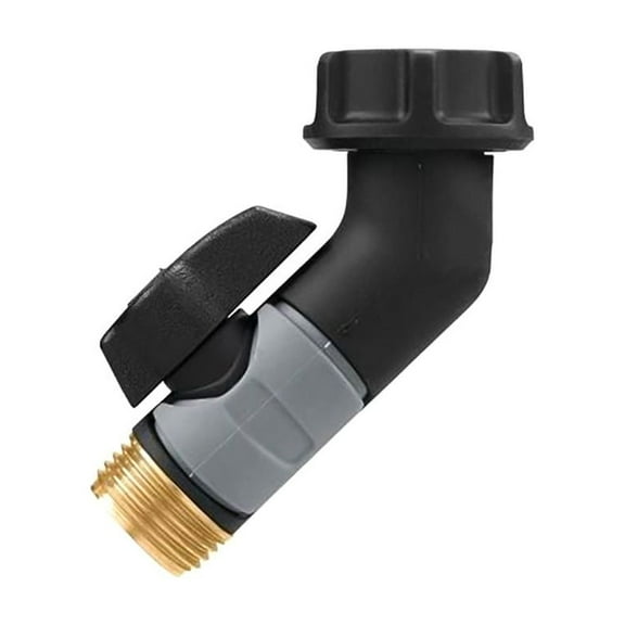 Orbit Irrigation 7803505 0.75 in. Metal Threaded Female & Male Gooseneck Hose Adapter