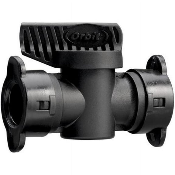 Orbit Irrigation Products 67497 0.5 in. Drip-Lock Shut-Off Coupling