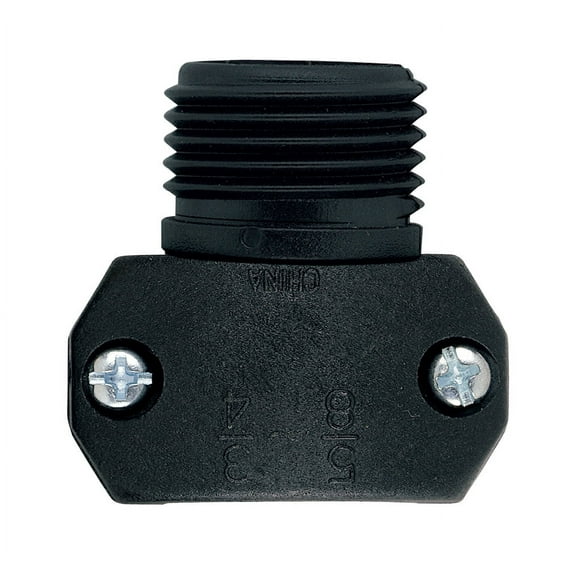 Orbit Male Thread Garden Hose Repair, 5/8" or 3/4" Water Hose Mender Fix - 91690