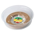 thumbnail image 1 of Orbit, Miracle Gro Brand 8 in. Hybrid Saucer - Clear Plastic with Cork Base, 1 of 5