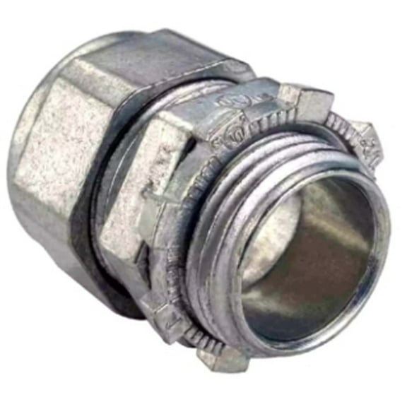 Orbit OF604, IMC/EMT/Rigid Conduit Connector, Zinc Emt Comp. Conn. 1-1/4In, 1 PC