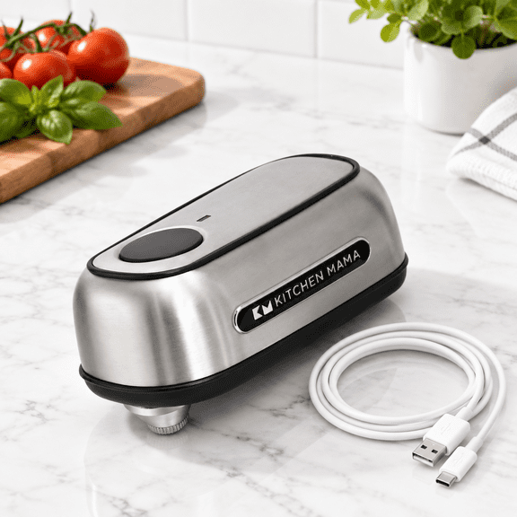Orbit One Stainless Steel Rechargeable Electric Can Opener