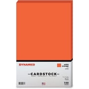 Orbit Orange 11 x 17 Cardstock Paper - Tabloid/Ledger - for Cards and Stationery Printing | Medium weight 65 LB 175 gsm Cover Card Stock | 100 Sheets Per Pack