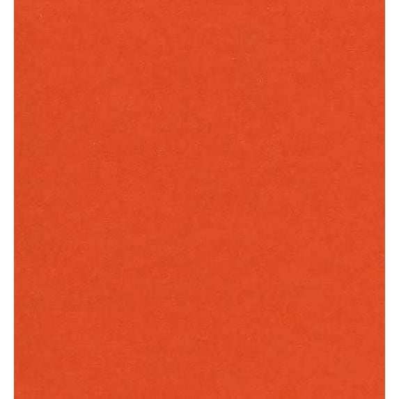 Dark Orange Bright Neon Fluorescent Labels/Stickers - 8.5" x 5.5" - 50 Sheets Per Pack