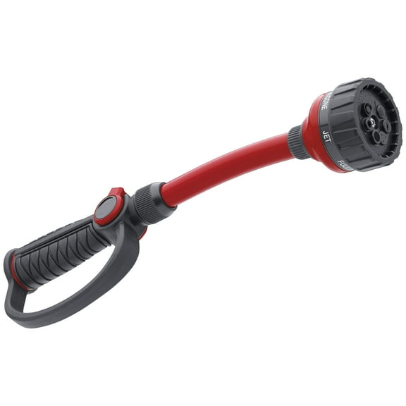 Orbit Pro Flo 14" D-Grip 7-Pattern Wand - Red