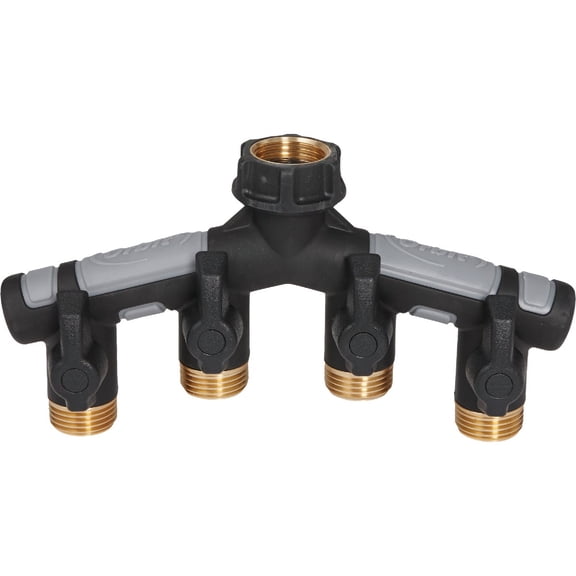 Orbit Pro Flo Hose Shutoff Manifold 4-WAY MANIFLD &SHUT-OFFS, Each