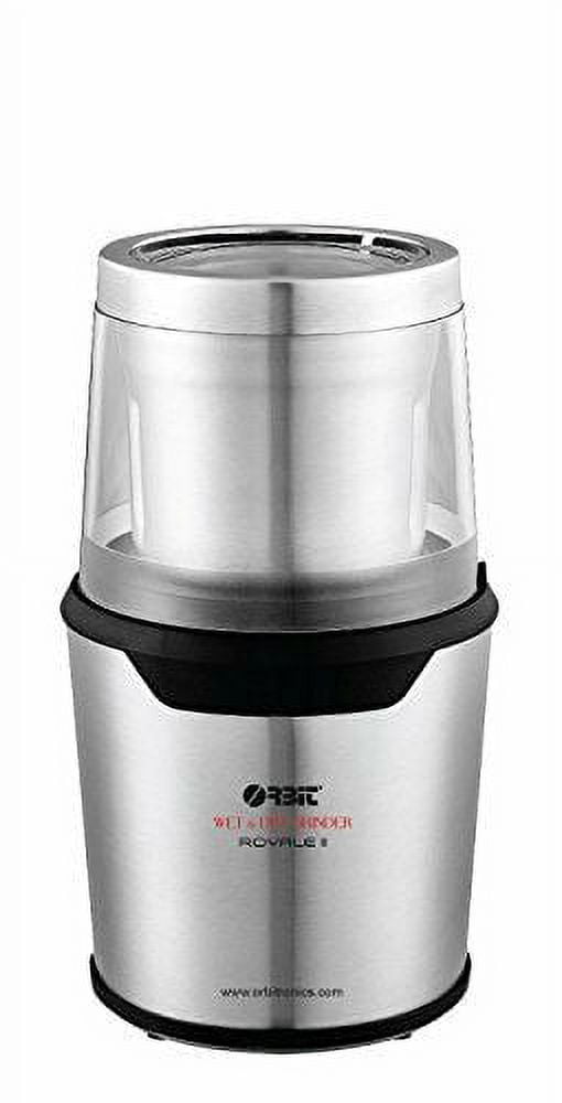 MAGICLULU 2 Pcs Coffee Grinder Portable Espresso Machine Espresso Coffee Travel Coffee Maker Coffee Bean Conical Orbit Royale II Stainless Steel Wet and Dry Coffee&frasl;Spice&frasl;Chutney