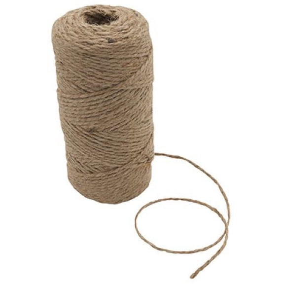 Orbit SMG12107W 250' Roll Of Natural Jute Brown Twine - Quantity of 36