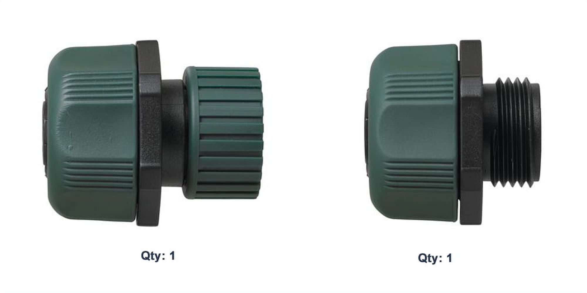 Orbit SunMate HoseEnd 56120 Male & Female Soft Touch Mender, 5/8Inch