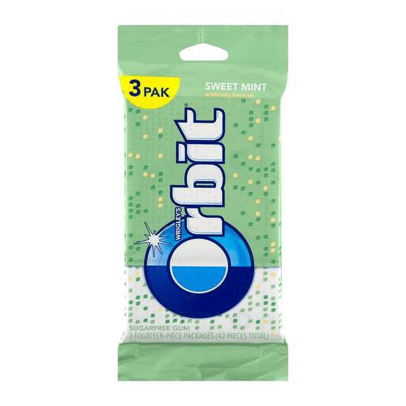 Orbit Sweetmint Gum (Pack of 3)