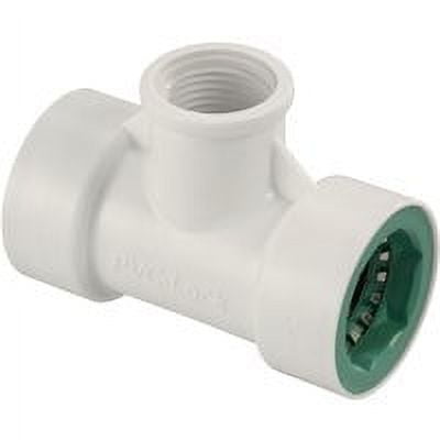 Orbit Underground 34772 0.75 in. PVC Lock x 0.5 in. Female Pipe Thread Tee