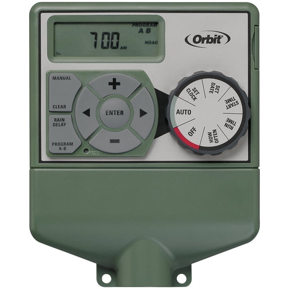 Orbit WaterMaster Dual Program Indoor Mount Sprinkler Timer - Pack of 6