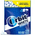 thumbnail image 1 of Orbit White Peppermint Gum Bulk - 8.5oz/120ct, 1 of 5